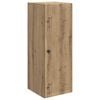 vidaXL Vegghengt skap 33 x 34,5 x 90 cm Konstruert tre Artisan eik