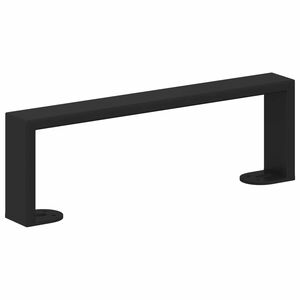 vidaXL M&oslash;belf&oslash;tter 12 stk. Svart 311 x 40,5 x 100 mm Jern