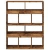 vidaXL Bokhylle gammelt tre 100x33x125,5 cm konstruert tre