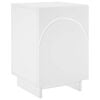 vidaXL Nattbordskap Hvit 33,5 x 34,5 x 50 cm Konstruert tre