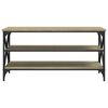 vidaXL TV-benk sonoma eik 100x40x50 cm konstruert tre