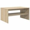 vidaXL Kaffebord Sonoma eik 80 x 50 x 40 cm Konstruert tre