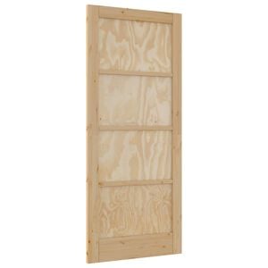 vidaXL Innvendig D&oslash;r 86 x 198,5 cm Kryssfin&eacute;r Naturlig