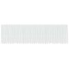 vidaXL Blondegardin Hvit 140x900cm Polyester