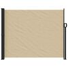 vidaXL Uttrekkbar sidemarkise beige 170x300 cm