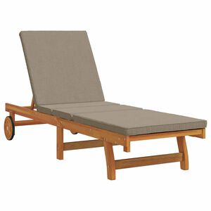 vidaXL Solstol Solid akasietre Brun