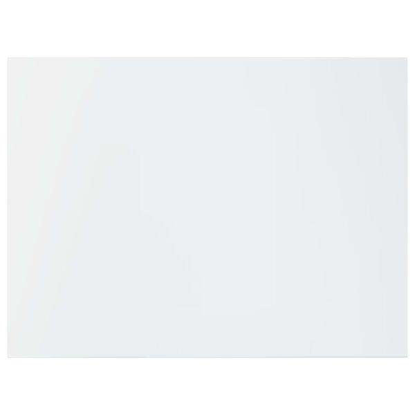 vidaXL Hylleplater 4 stk h&oslash;yglans hvit 40x30x1,5 cm konstruert tre