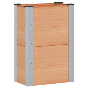 vidaXL H&oslash;ybed Brun 50 x 30 x 72 cm