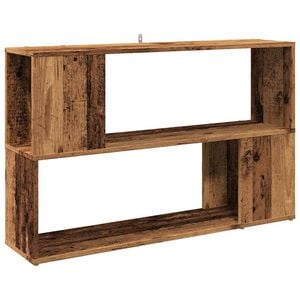 vidaXL Bokhylle gammelt tre 100x24x63 cm konstruert tre