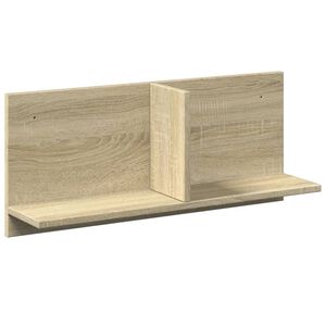 vidaXL Veggskap 70x16,5x30 cm sonoma eik konstruert tre