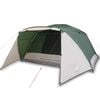 vidaXL Campingtelt med veranda 4 personer gr&oslash;nn vanntett