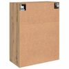 vidaXL Serviesskap Artisan Eik 69,5 x 34 x 90 cm Konstruert tre