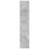 vidaXL Bokhylle betonggr&aring; 40x30x152 cm konstruert tre