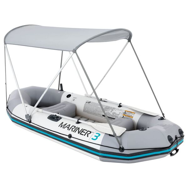 Intex B&aring;tkalesje gr&aring; 160x142 cm oxfordstoff