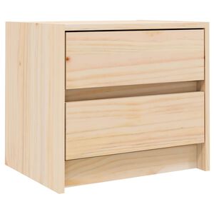 vidaXL Nattbord 40x31x35,5 cm heltre furu
