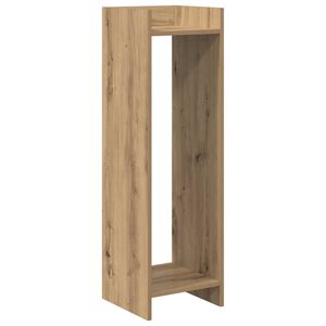 vidaXL Planteholder Artisan eik 30 x 30 x 100 cm Konstruert tre