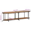 vidaXL TV-benk 160x42x40 cm heltre akasie