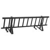 vidaXL Tak sn&oslash;fanger Svart 100 x 29,5 x 34,5 cm St&aring;l