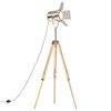 vidaXL Gulvlampe med stativ heltre mango 140 cm