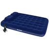 Bestway Oppbl&aring;sbar flokket luftseng pute luftpumpe 203x152x22cm 67374