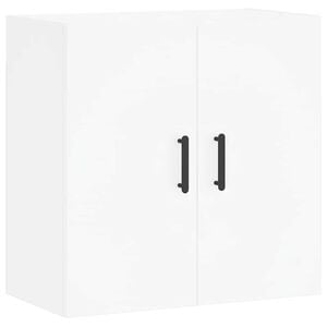 vidaXL Veggskap hvit 60x31x60 cm konstruert tre