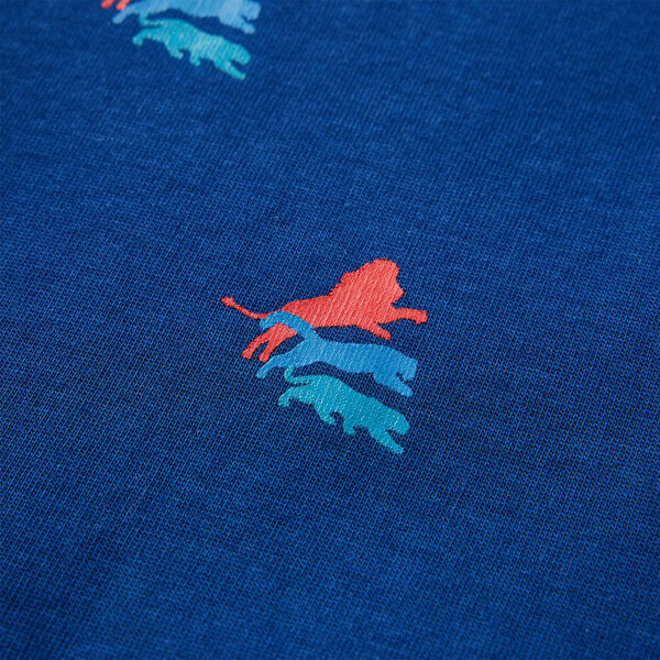 Barnegenser m&oslash;rkebl&aring; 128