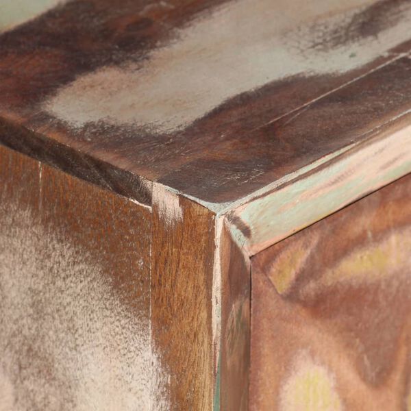 vidaXL Sideskap 70x35x75 cm gjenvunnet heltre