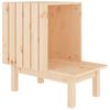vidaXL Kattehus 60x36x60 cm heltre furu