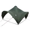 vidaXL Partytelt 400 x 400 x 320 cm Army gr&oslash;nn Polyester og st&aring;l