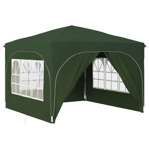 vidaXL Pop-up Festtelt 290 x 290 x 245 cm Gr&oslash;nn