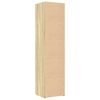 vidaXL Hylle sonoma eik 45x42,5x185 cm konstruert tre