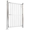 vidaXL Hageport 100x120 cm rustfritt st&aring;l