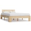 vidaXL Sengeramme heltre furu 120x200 cm