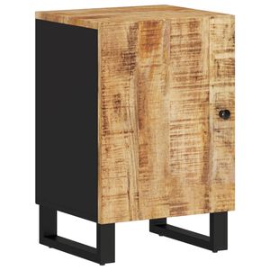 vidaXL Baderomsskap 38x33x58 cm heltre mango