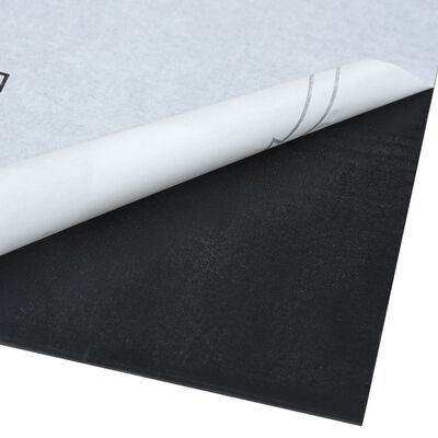 vidaXL Selvklebende gulvplanker 55 stk PVC 5,11 m² mørkegrå