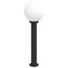 vidaXL Pullertlampe 80 cm svart IP44