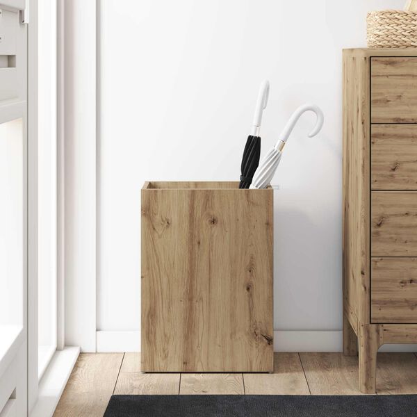 vidaXL Parasollstativ Artisan Eik 40 x 20 x 55,5 cm Konstruert tre