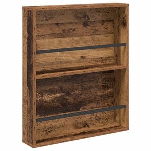 vidaXL Magasinreol Gammelt tre 60 x 12 x 70 cm Konstruert tre