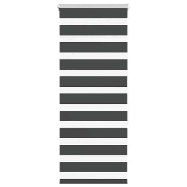 vidaXL Sebragardin svart 60x150 cm stoff bredde 55,9 cm polyester