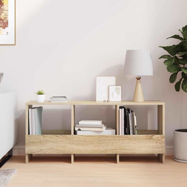 vidaXL Magasinreol Sonoma eik 102 x 30 x 45 cm