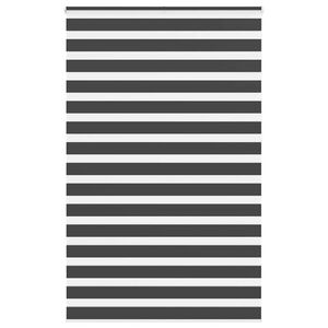 vidaXL Sebragardin svart 150x230 cm stoff bredde 145,9 cm polyester