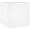 vidaXL Plantekasse hvit 40x40x40 cm konstruert tre