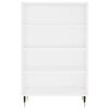 vidaXL Highboard hvit 57x35x90 cm konstruert tre