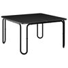 vidaXL Kaffebord Svart 79,5 x 79,5 x 45 cm Konstruert tre