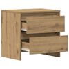 vidaXL Nattbordskap Artisan Eik 45 x 34 x 44,5 cm Konstruert tre