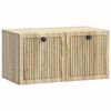 vidaXL Vegghengt TV skap Sonoma eik 59,5 x 31 x 30 cm Konstruert tre