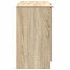 vidaXL Baderomsskap Sonoma eik 64,5 x 33,5 x 59 cm Konstruert tre