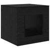 vidaXL Coffee Table Svart eik 51.5 x 50 x 50 cm Engineered Wood