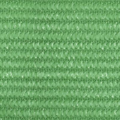 vidaXL Solseil 160 g/m² lysegrønn 3,6x3,6x3,6 m HDPE