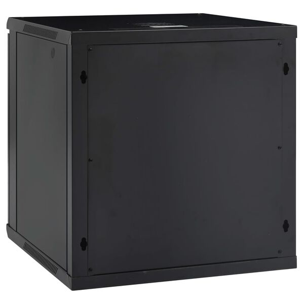 vidaXL Nettverksskap 12U veggmontert 19" IP20 600x600x640 mm